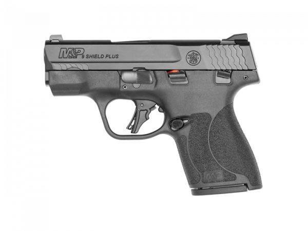 S&W M&P 9 Shield Plus 9mm Luger Semi-Auto Pistol 3.1" Barrel 13 Rounds Thumb Safety Black