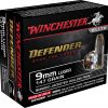 Winchester Defender Ammo 9mm