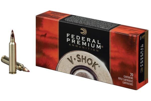 Federal 223 Rem 55 gr Nosler Ballistic Tip V-Shok 20/Box