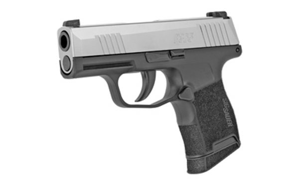 SIG Sauer P365 9mm Luger Semi Auto Pistol 3.1" Barrel 10 Rounds Night Sites Polymer Grip Frame Stainless/Black Finish