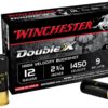 Winchester 12 GA 2 3/4 Inch 9 PLT 00 Buck Double X 5/Box