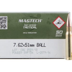 Magtech 7.62x51mm NATO 147 gr FMJ Tactical 50/Box