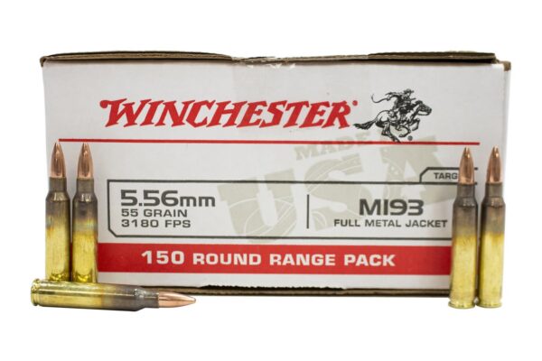 Winchester 5.56mm 55 gr FMJ 150/Box