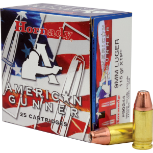 Hornady 9mm Luger 115gr XTP American Gunner 25/Box