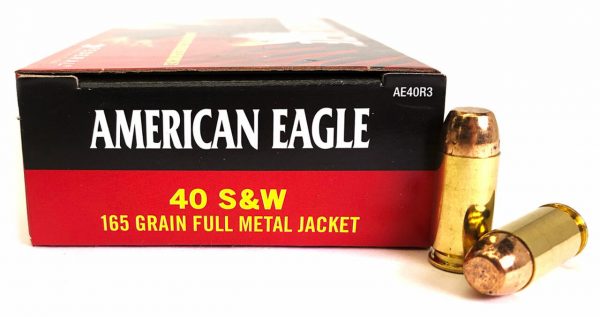 Federal 40 S&W 155 gr FMJ American Eagle 50/Box