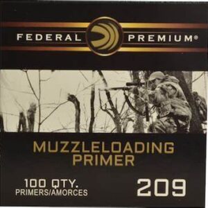 Federal Premium Primers #209 Muzzleloading Box of 100