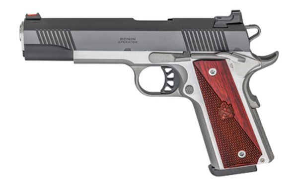 Springfield Armory 1911 Ronin Operator 9mm Luger Semi Auto Pistol 5" Barrel 9+1 Rounds Stainless/Blued PX9119L