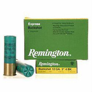 Remington Express Buckshot 12 Gauge Shotshell 5 Rounds 3"