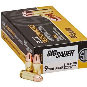 Sig Sauer 115gr 9mm Ammo