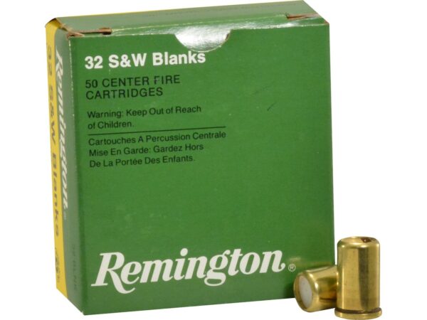 Remington Ammunition 32 S&W Blanks Box of 50