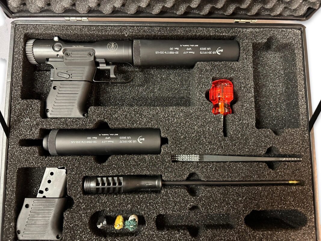 BT VP9 Suppressed 9mm Welrod Pistol Gun